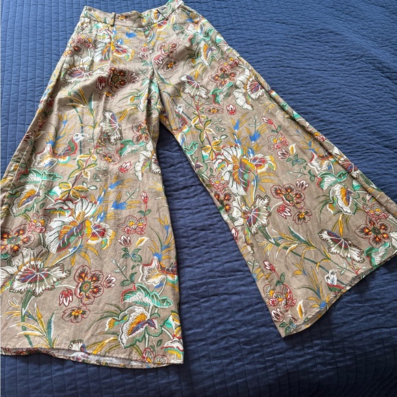 Banana Republic Meridian Linen Pants Size 4 - Picture 4 of 4